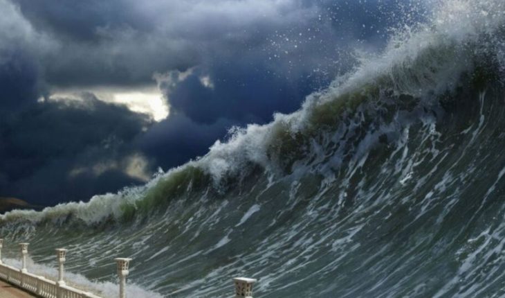 ¿Tsunami en Mar del Plata?