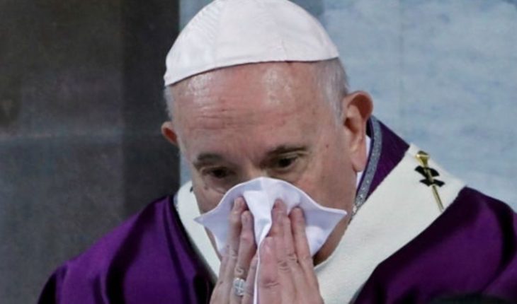 Al Papa Francisco le hicieron una prueba de coronavirus y dio negativo