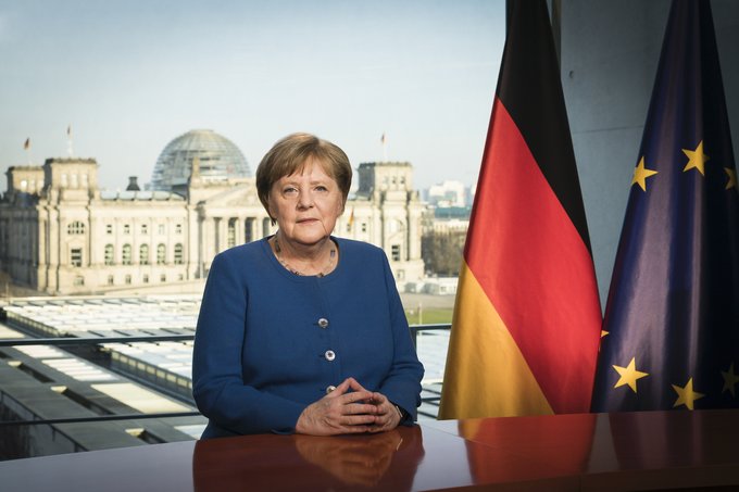Alemania pasa por crisis de salud más letal que la segunda guerra mundial: Canciller Angela Merkel