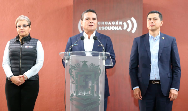 Anuncia Gobernador de Michoacán medidas extraordinarias por COVID-19