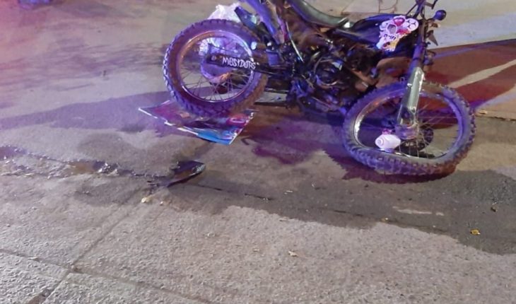 Automóvil atropella a motociclistas y huye, en Culiacán
