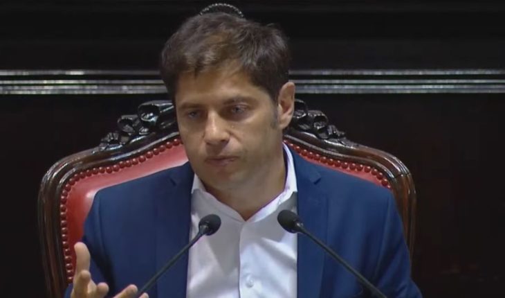 Axel Kicillof inauguró las sesiones en la Legislatura de Buenos Aires