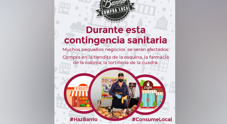 Ayuntamiento de Morelia promueve consumo local ante contingencia