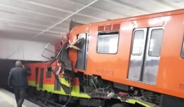Chocan trenes en la estación Tacubaya en CDMX (Video)