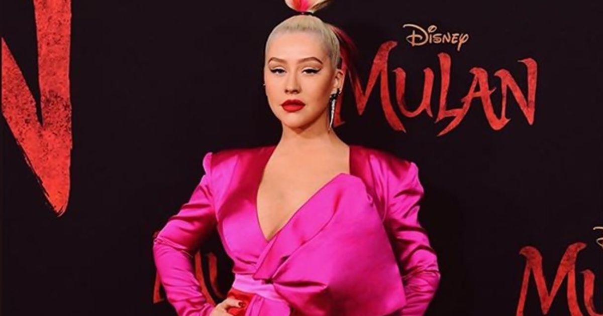 Christina Aguilera presentó su nuevo tema de la remake de "Mulán"