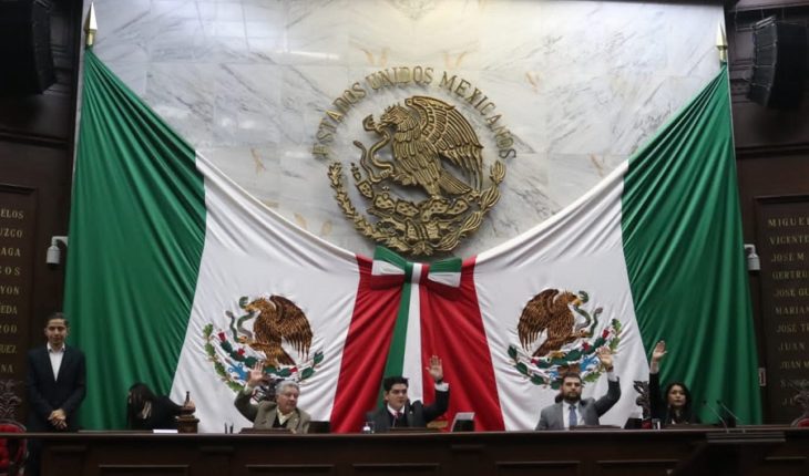 Congreso del Estado de Michoacán suspende sesiones de este mes para atender contingencia sanitaria