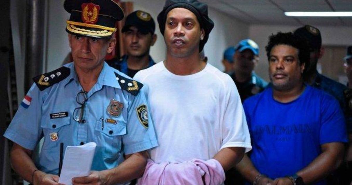 Coronavirus: Así afectara el proceso de Ronaldinho en la cárcel