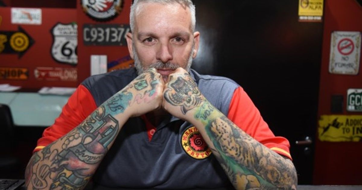 Diego Staropoli, el tatuador solidario detrás de la expo "Tattoo Show"