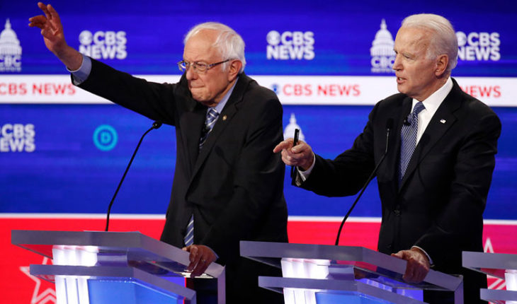 EE.UU.: El ‘súper martes’ se convierte en el primer duelo entre Sanders y Biden por la nominación demócrata