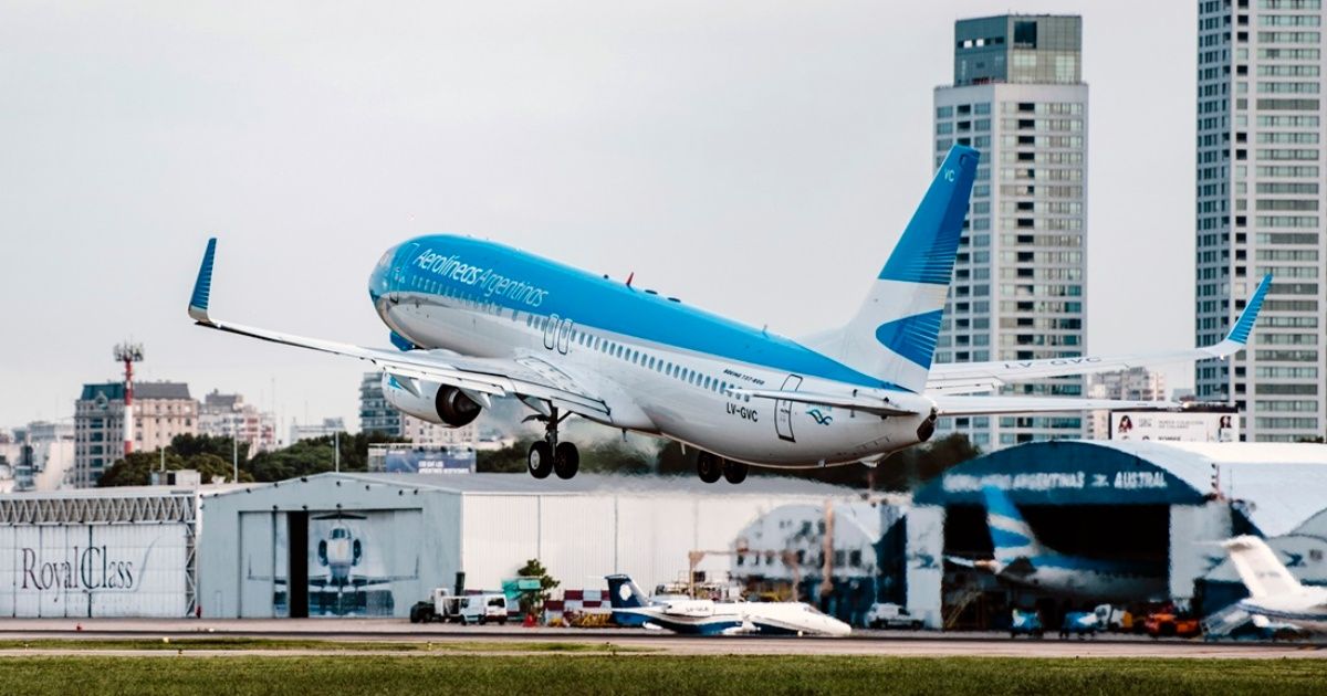 El mensaje del piloto de Aerolíneas para los argentinos repatriados de Miami