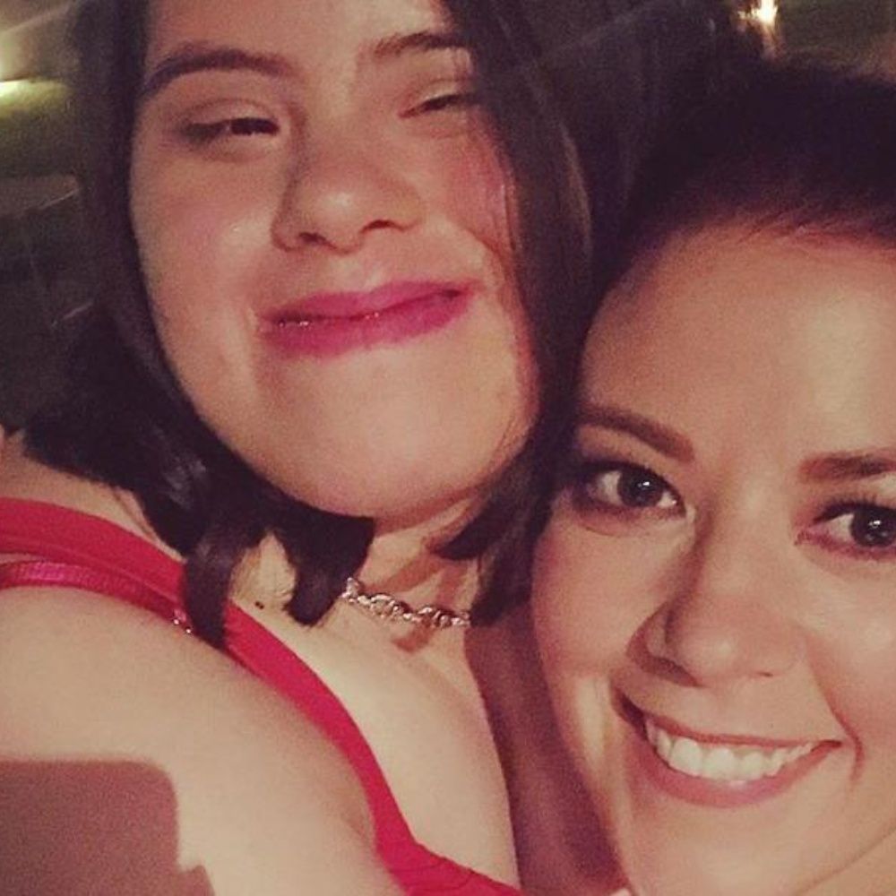 Fernanda Castillo dedica mensaje a su hermana con Síndrome de Down