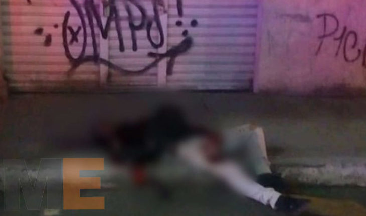 Gatilleros asesinan a un hombre en la colonia 23 de Marzo, en Morelia