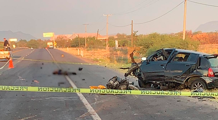 Hombre pierde la vida en un accidente de tránsito en carretera Apatzingán- Nueva Italia