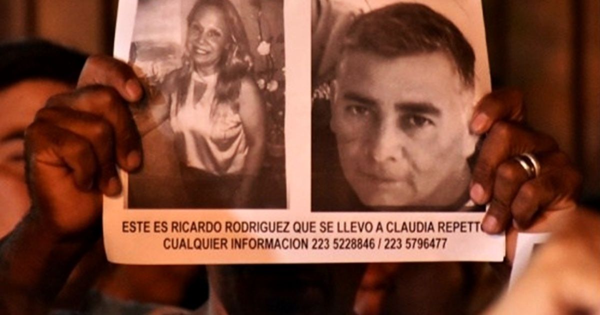 Imputan a Ricardo Rodríguez, ex pareja de Claudia Repetto, por femicidio