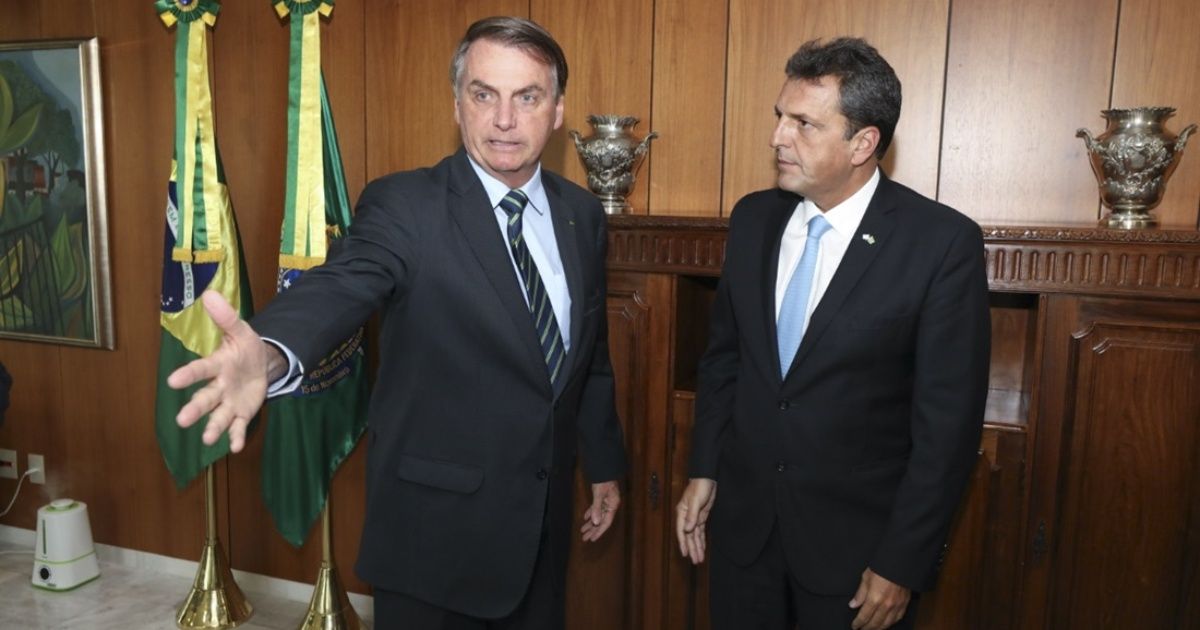 Massa se reunió con Bolsonaro: "Manifestó su deseo de trabajar juntos"