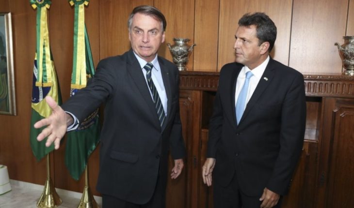 Massa se reunió con Bolsonaro: “Manifestó su deseo de trabajar juntos”