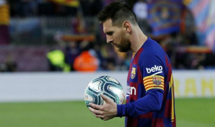Messi entra en cuarentena junto a todo el plantel del Barcelona