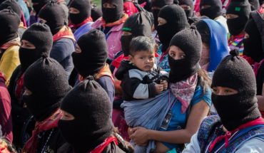 Mujeres de EZLN apoyan paro de 9M