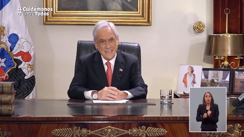 Piñera: "Las próximas semanas serán duras, muy duras para todos"