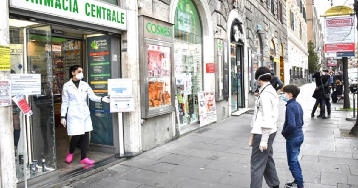 Por segundo día consecutivo, bajó el número de muertos por coronavirus en Italia