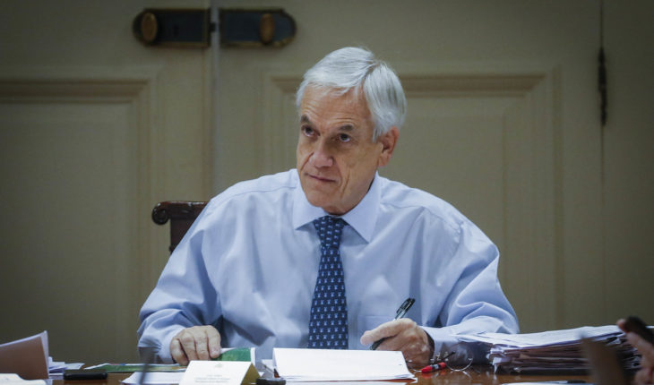 Presidente Piñera se refiere a la primera muerte por covid-19 en Chile