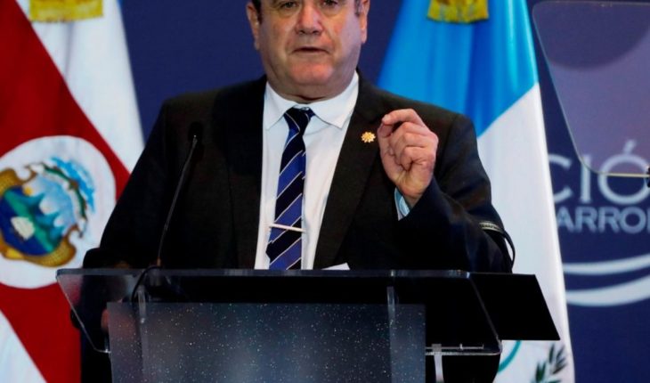 Presidente de Guatemala declara estado de calamidad por coronavirus