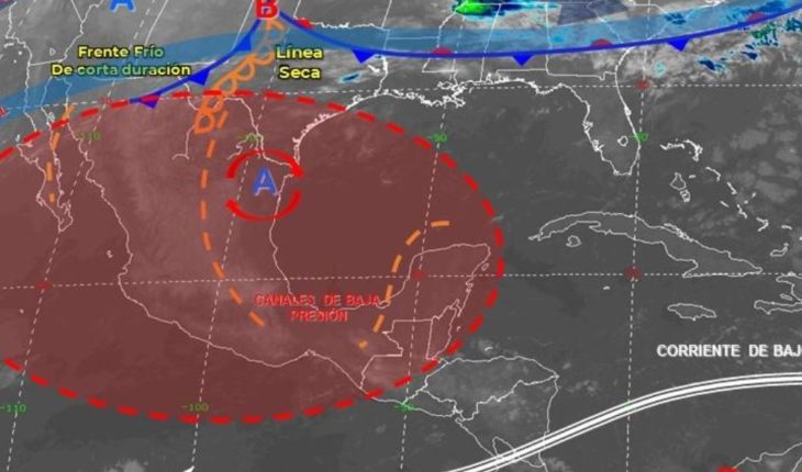 Pronóstico del clima de hoy: Prevén altas temperaturas en México
