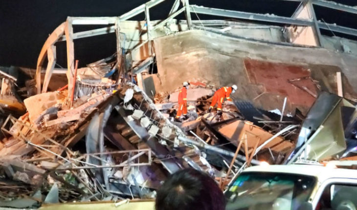 Se derrumba hotel con contagiados por Covid-19 en china; hay varias víctimas