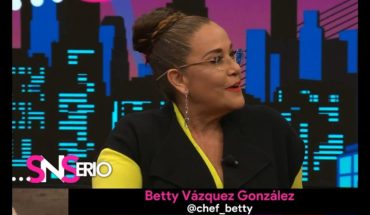 Video: La Cheff Betty nos comparte su vida | SNSerio
