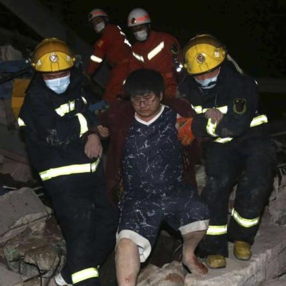 Adding 10 dead in China after quarantined hotel collapse