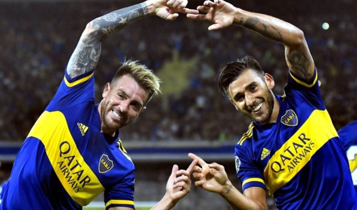 translated from Spanish: Boca beat Independiente Medellin in the Copa Libertadores and is still partying