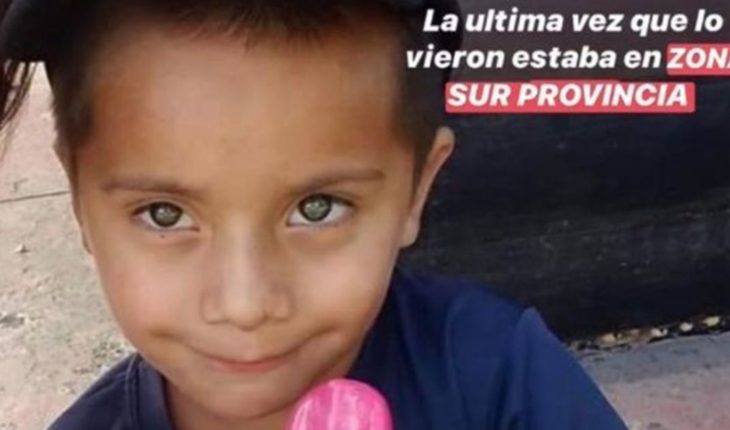 translated from Spanish: Desperate search for 4-year-old Lorenzo Ramirez, missing in Bernal
