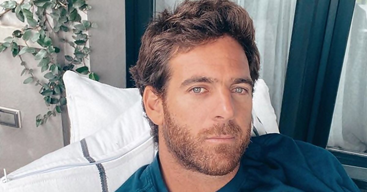 Juan Martin del Potro arrived from Miami and recovers from the knee in quarantine