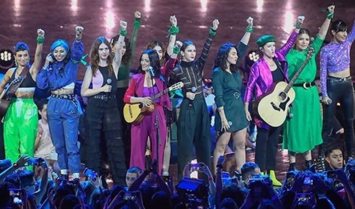 translated from Spanish: Julieta Venegas unveiled her feminist chant “Women,” inspired by marches