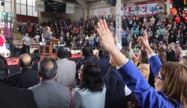 translated from Spanish: National Council of Evangelical Churches called for suspension of nationwide cults