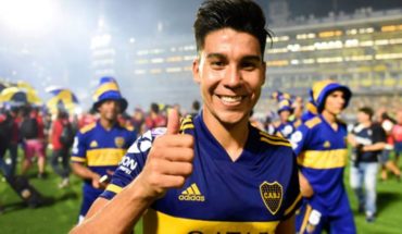 translated from Spanish: Promise fulfilled: A fan got tattooed on Pol Fernández after Boca championship