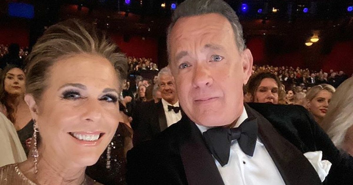 That's what Tom Hanks and Rita Wilson look like: with coronavirus and isolated