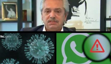 translated from Spanish: The definitions of Alberto Fernández, the chronological video of the pandemic, Whatsapp against fake news and much more…