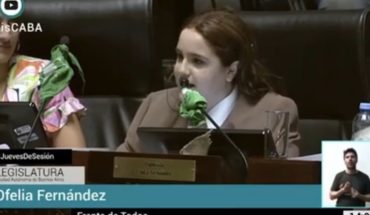 translated from Spanish: Video: Ophelia Fernández first stepped in as a legislator