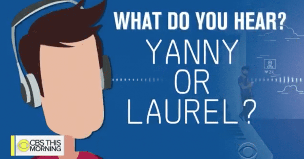 ¿Yanny o Laurel? la historia del desafío viral que resurgió en redes sociales