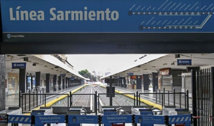 Activaron el protocolo de coronavirus en el tren Sarmiento