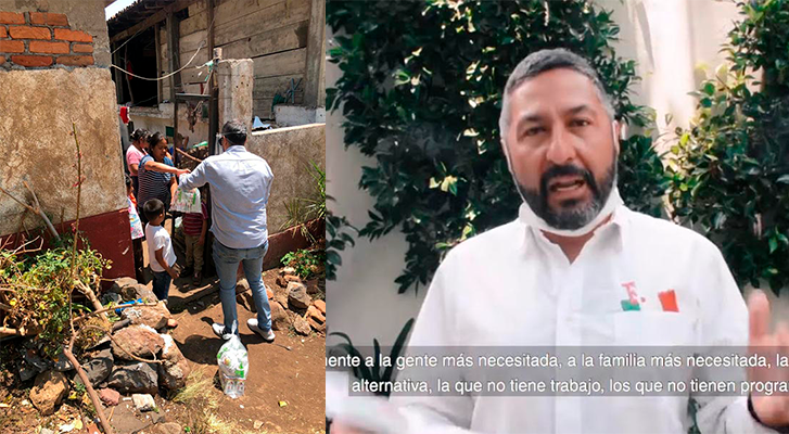Ayuntamiento de Pátzcuaro despliega jornada de apoyo alimentario para familias en aislamiento por COVID-19