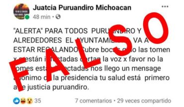 Ayuntamiento de Puruándiro exhorta a no caer en noticias falsas