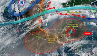 Clima noche 4 de abril: Se pronostica caída de granizo y fuertes vientos en México