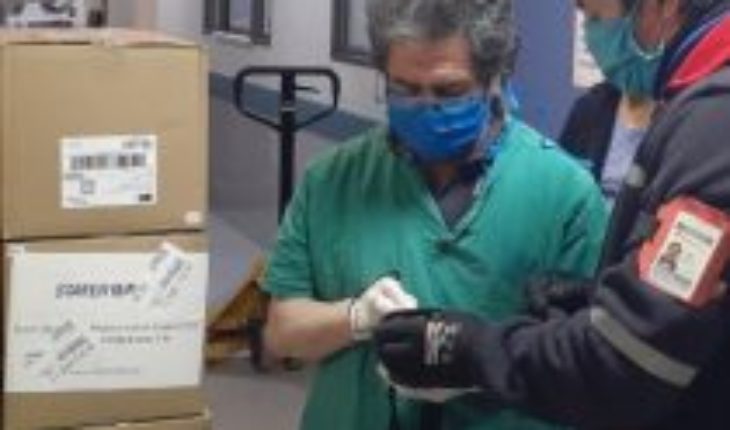 CorreosChile entrega un millón de mascarillas para personal de salud del písa