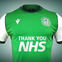 El Hibernian escocés llevará escrito en su camiseta “Gracias, sanidad pública”