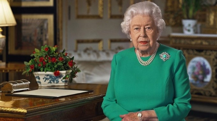 En histórico mensaje la reina Isabel II apeló a la "autodisciplina" y "resolución" de los británicos para superar el Covid-19