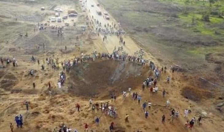 FOTO VIRAL: Revelan la verdad sobre supuesto meteorito en Nigeria