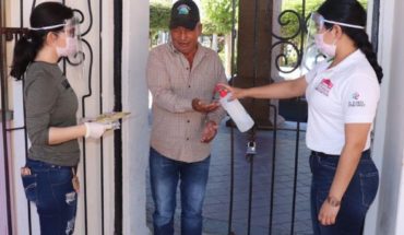 Intensifican medidas sanitarias en Palacio Municipal de El Fuerte ante Covid-19