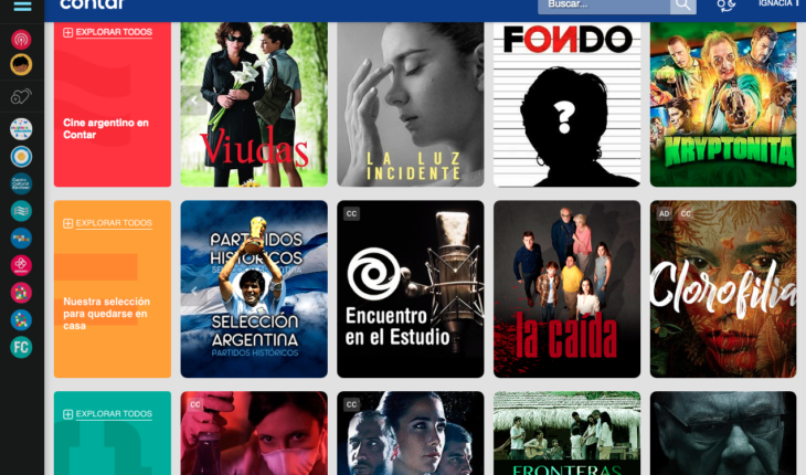 La plataforma para ver películas, series y canales públicos de Argentina